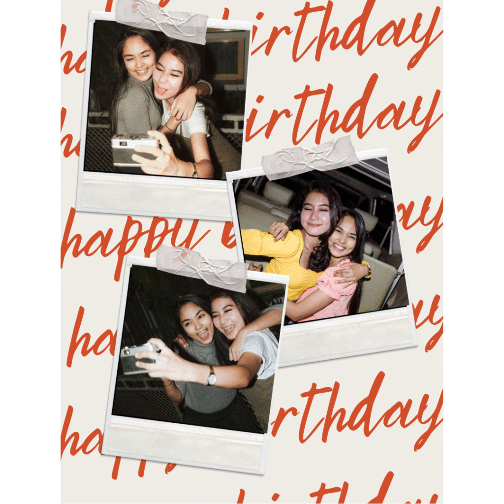 mini colaj „happy birthday” — 3 amintiri, un zâmbet mare