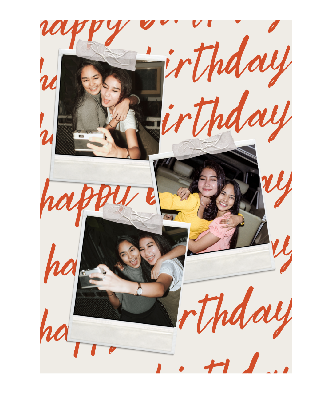 mini colaj „happy birthday” — 3 amintiri, un zâmbet mare