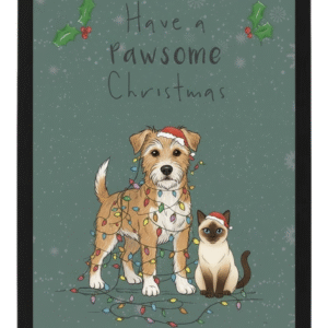 tablou personalizat de crăciun cu animalele de companie | dinviatata