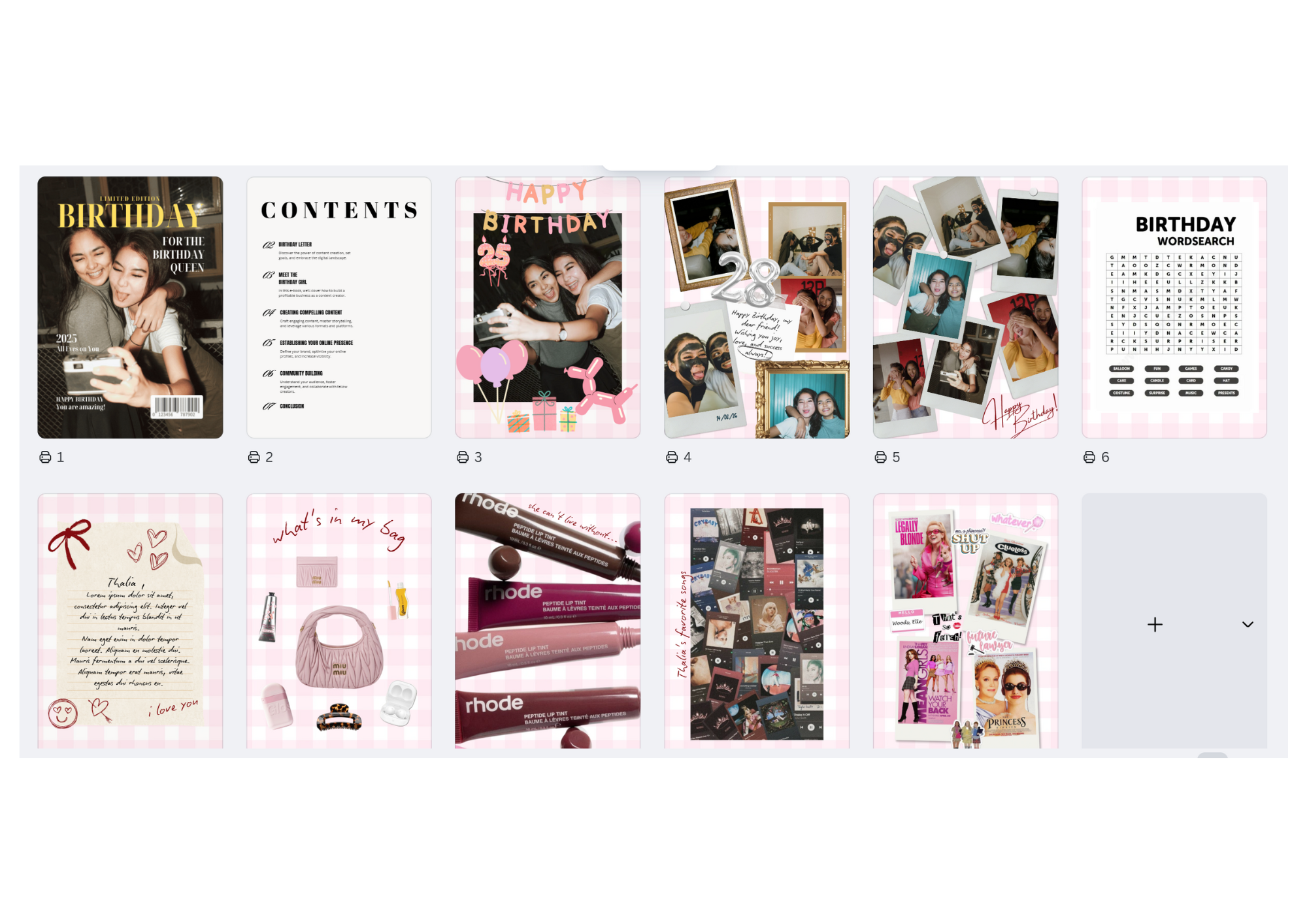 revistă personalizată pentru zi de naștere – cadou unic cu poze și mesaje
