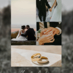 Tablou Personalizat de Nuntă cu 5 Poze