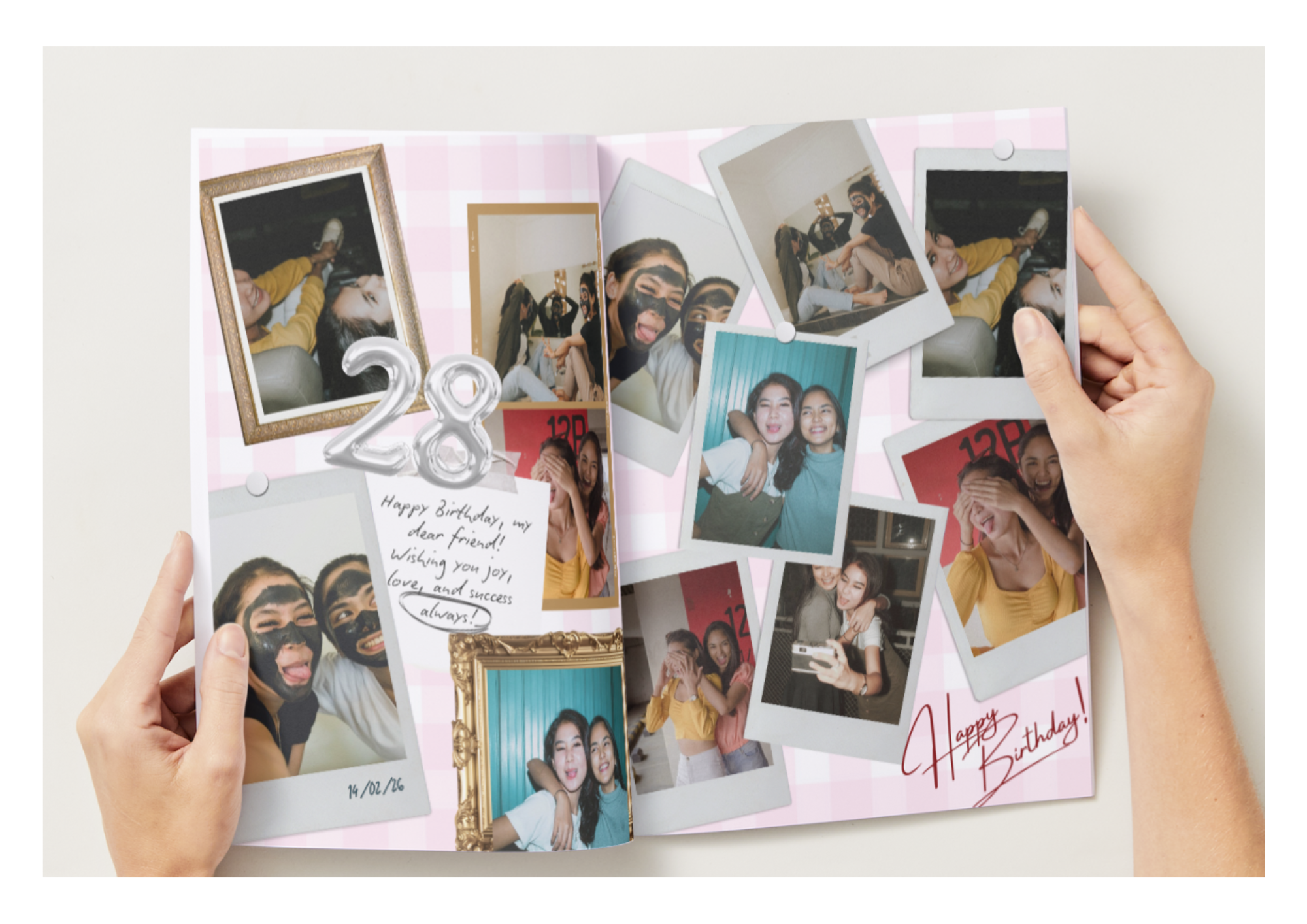 revistă personalizată pentru zi de naștere – cadou unic cu poze și mesaje