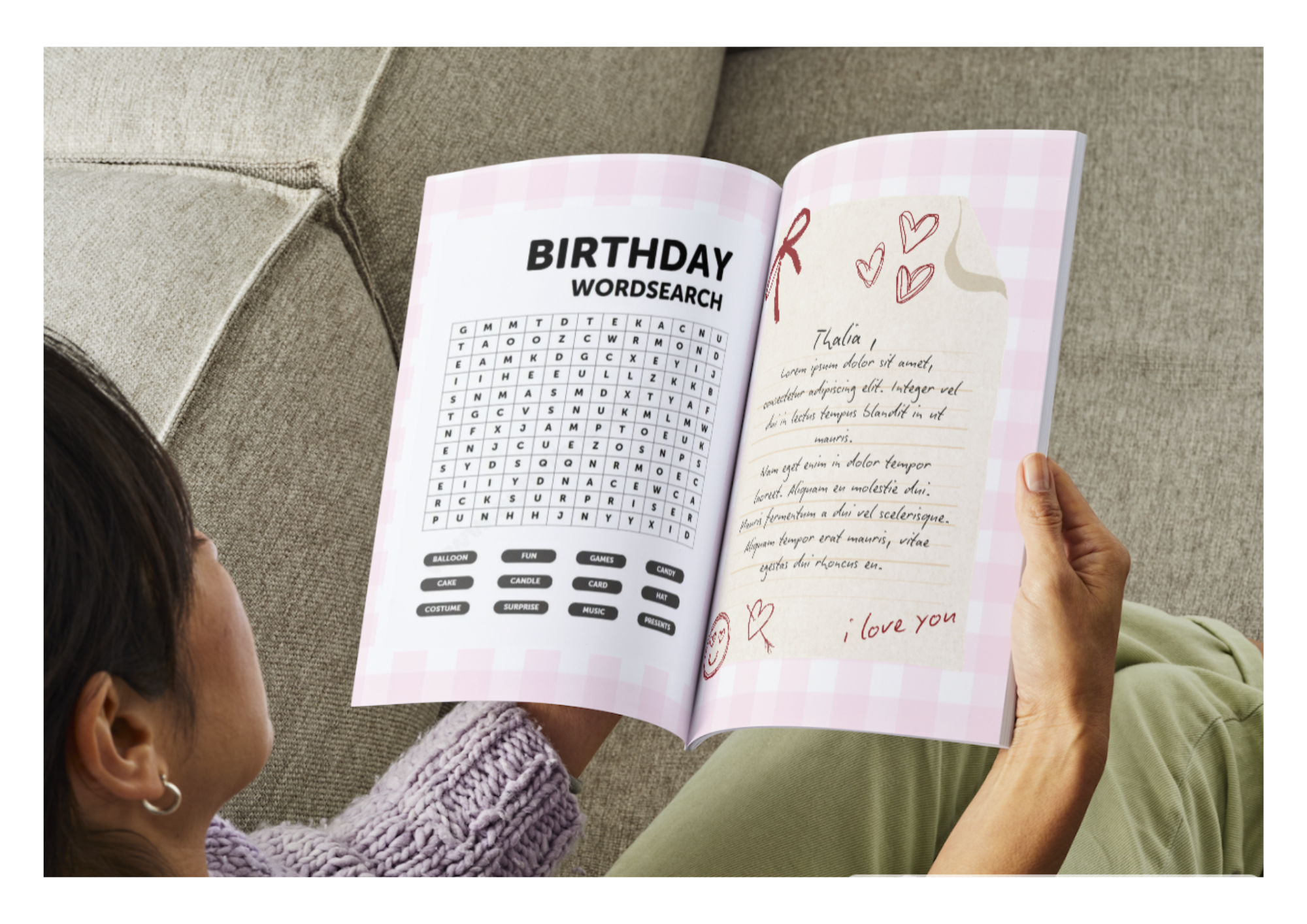 revistă personalizată pentru zi de naștere – cadou unic cu poze și mesaje