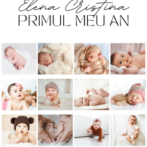 tablou „un an de minuni” — 12 luni, 12 amintiri