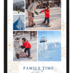 colaj personalizat „o zi din viața noastră” cu 5 poze – amintiri din vacanță | dinviatata