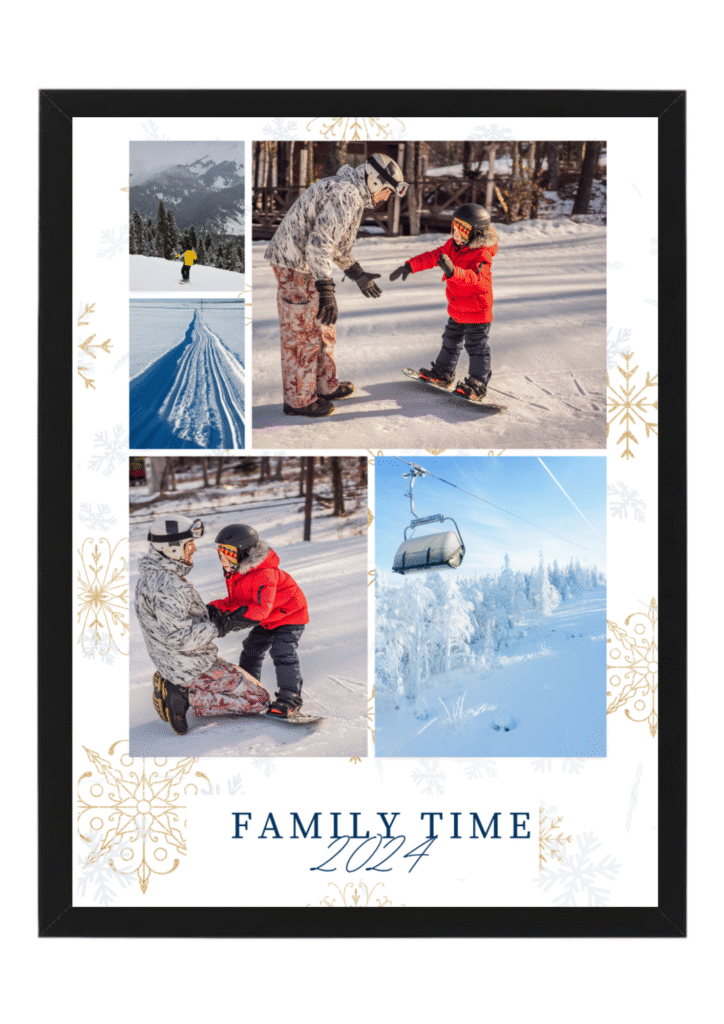 colaj personalizat „o zi din viața noastră” cu 5 poze – amintiri din vacanță | dinviatata