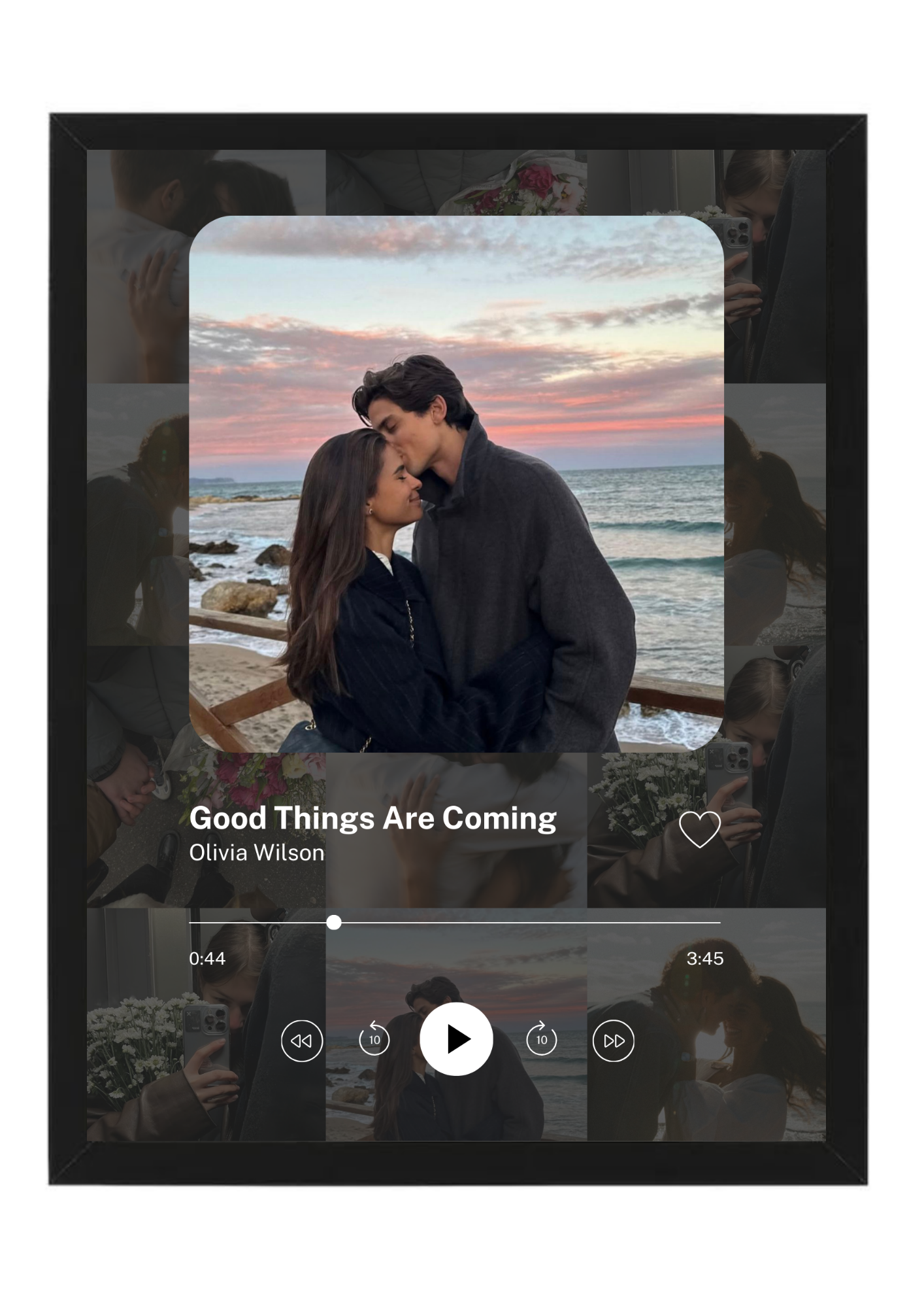 tablou personalizat „song of choice” – playlistul amintirilor voastre | dinviatata