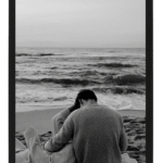 set 3 tablouri personalizate alb negru – emoții reale, design minimalist | dinviatata