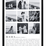 tablou „mama” – colaj foto alb negru cu definiție emoționantă | dinviatata
