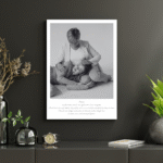 tablou personalizat 8 martie pentru mama – cu mesaj special și fotografie